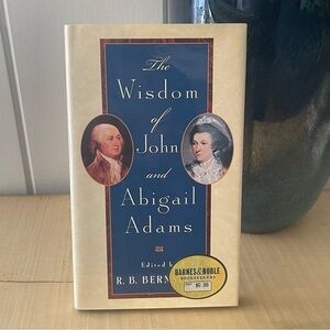 $5 DEAL Adult Nonfiction Hardcover Wisdom John Abigail Adams Inspiration Book